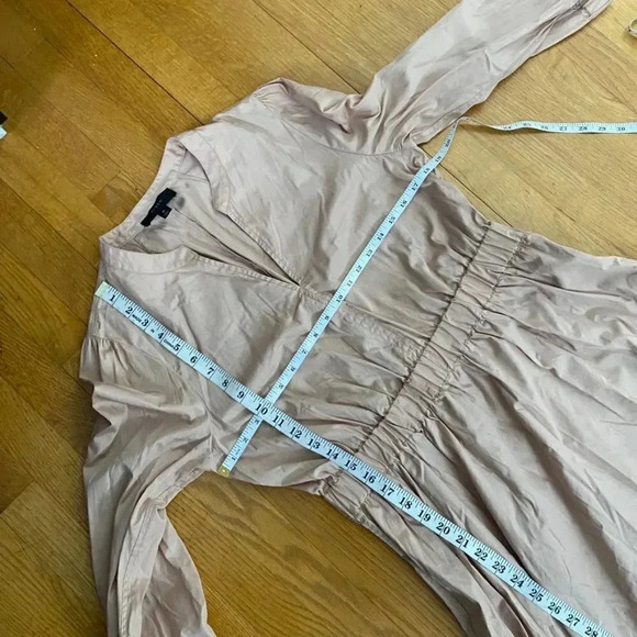 J. Crew Cinched Waist Poplin Dress - Picture 14 of 15